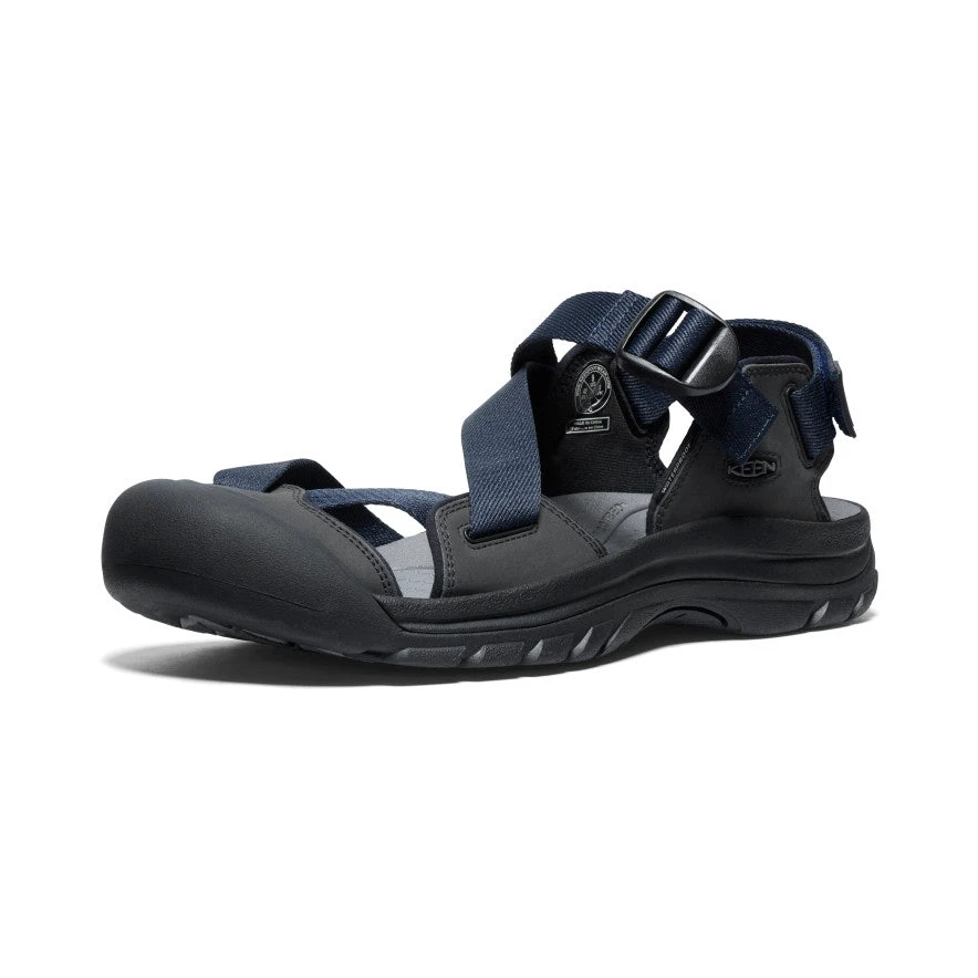 Keen Men's Zerraport II Sandal | Sky Captain/Black - Image 3