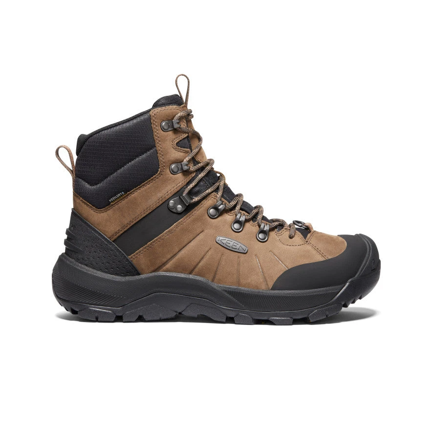 Keen Men's Revel IV Polar Waterproof Boot | Dark Earth/Caramel Cafe