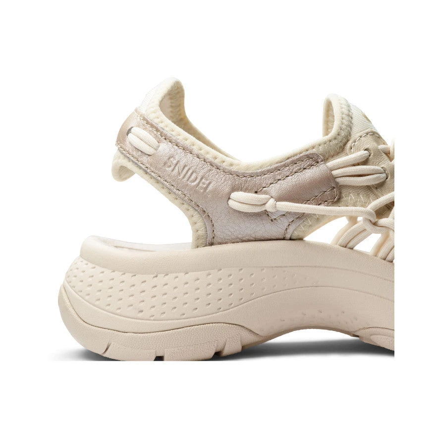 Keen Women's UNEEK Astoria Sandal X SNIDEL | Birch/Plaza Taupe - Image 6