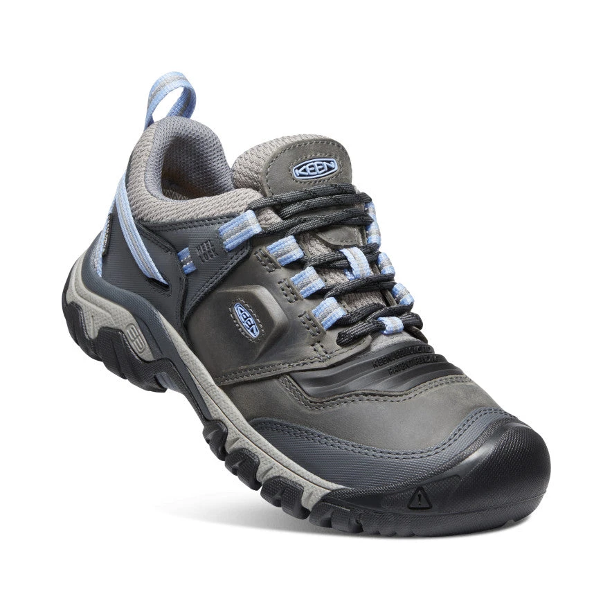 Keen Women's Ridge Flex Waterproof | Steel Grey/Hydrangea - Image 3