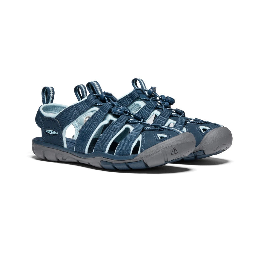 Keen Women's Clearwater CNX | Navy/Blue Glow - Image 2