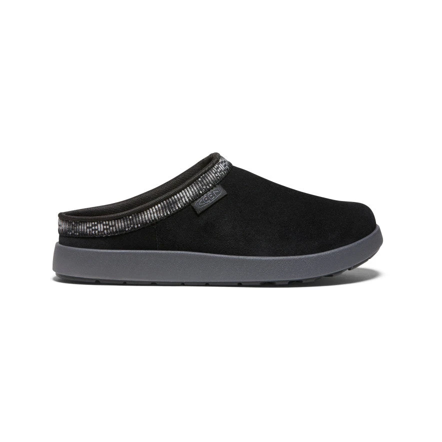 Keen Women's Elle Suede Mule | Black/Magnet