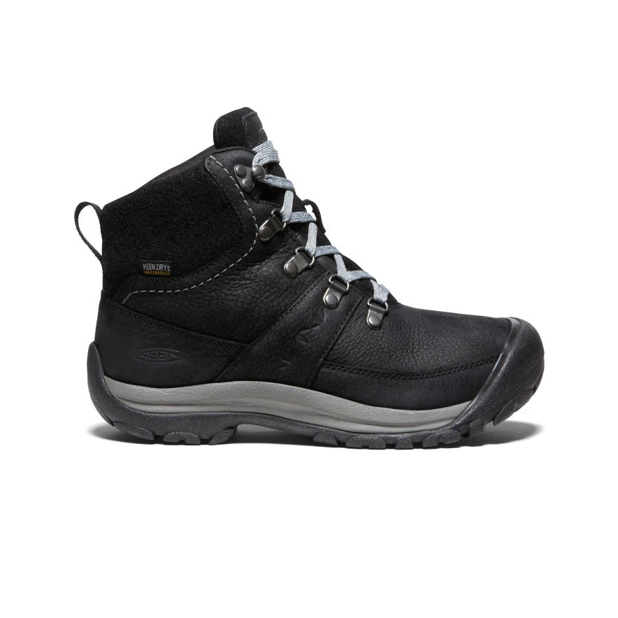 Keen Women's Kaci III Winter Waterproof Boot | Black/Steel Grey